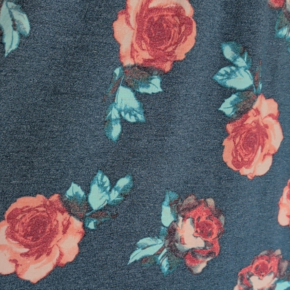 LuLaRoe Jody Dress - Peasant Floral BOHO Vintage/Retro Influence Soft Girl - Picture 5 of 6